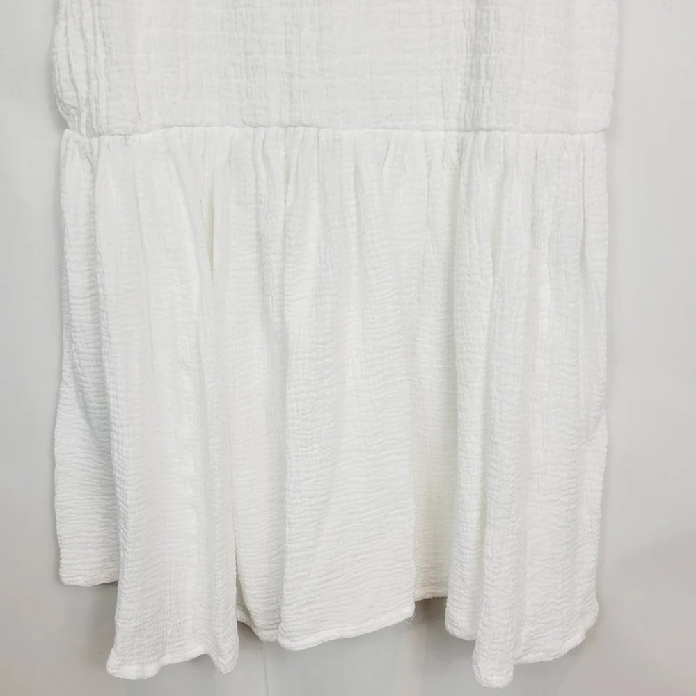 POSSE white slip gauze baby doll dress - Picture 4 of 8